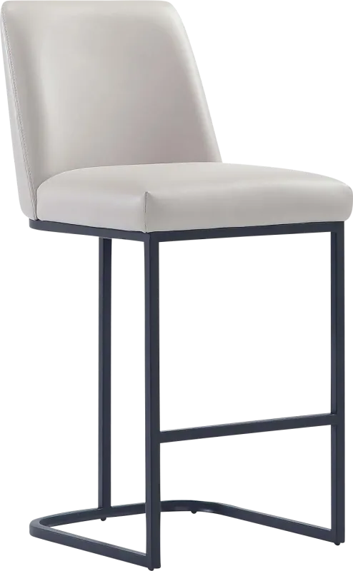 Foxiana Light Gray Counter Stool