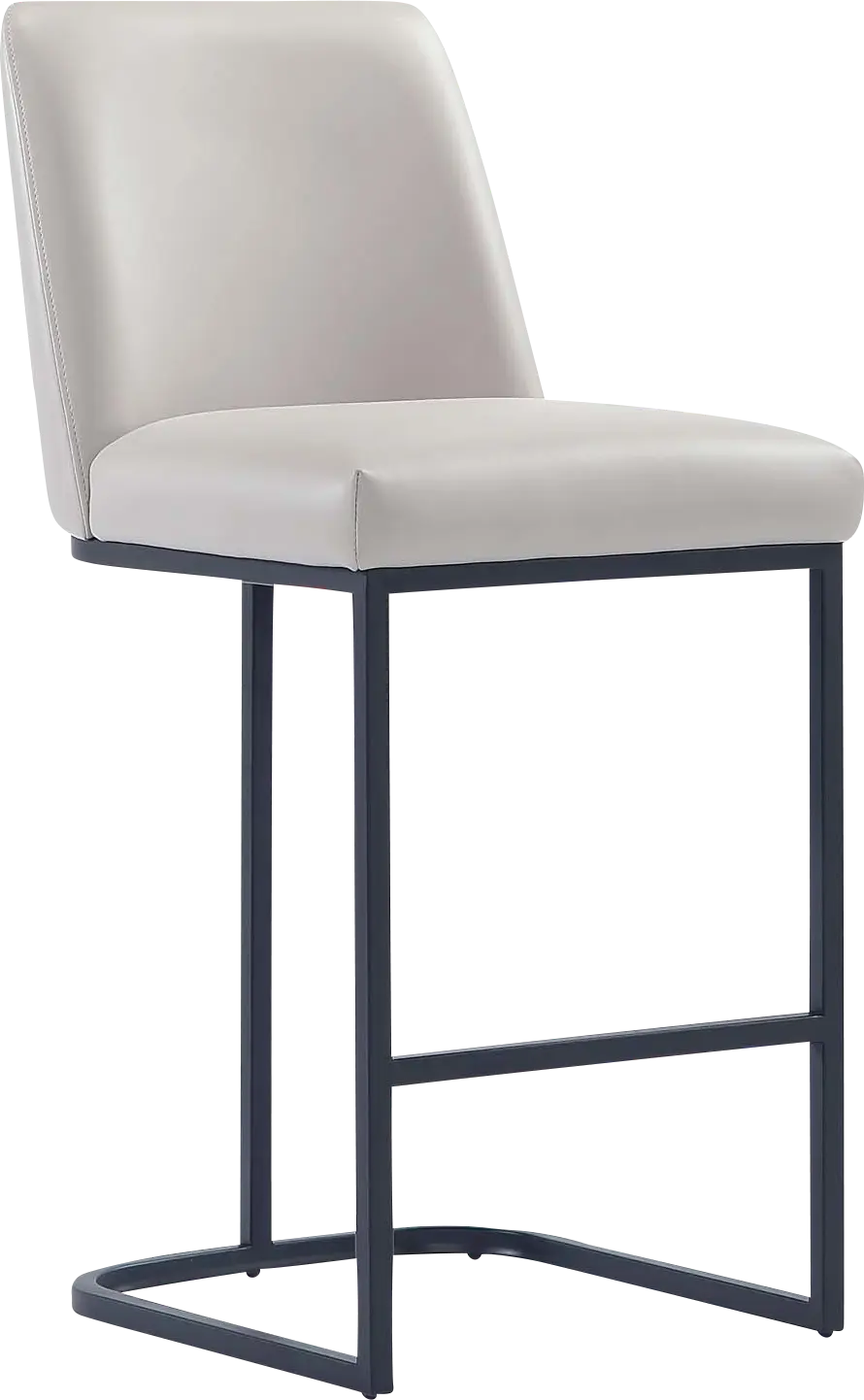 Foxiana Light Gray Counter Stool