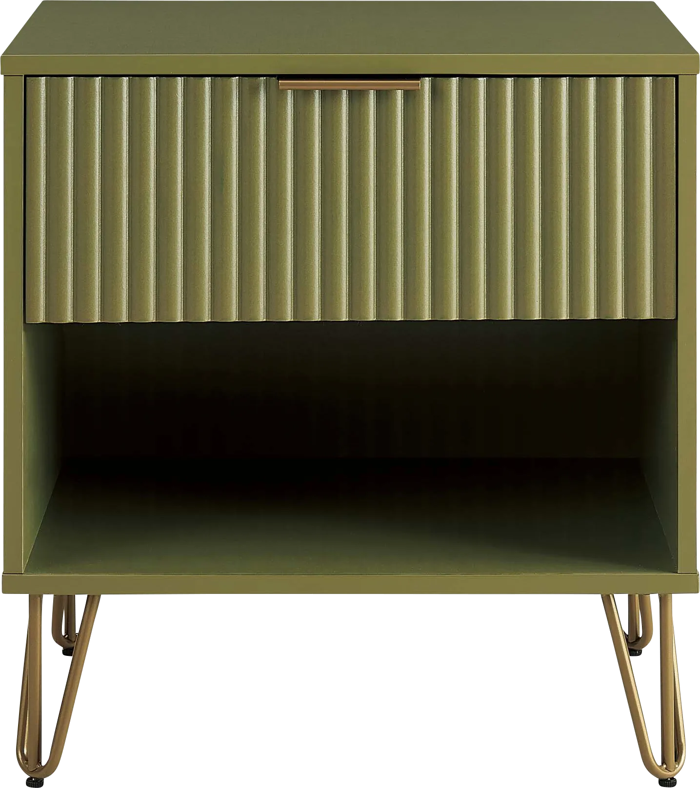 Kroc I Green Nightstand - Image 1