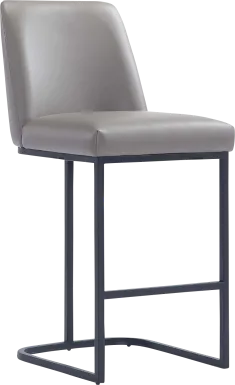 Foxiana Gray Counter Stool