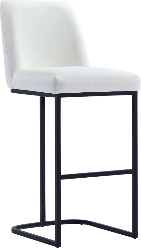 Foxiana White Barstool