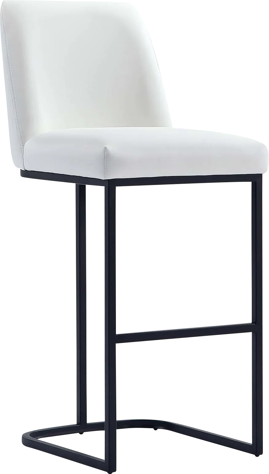 Foxiana White Barstool - Image 1