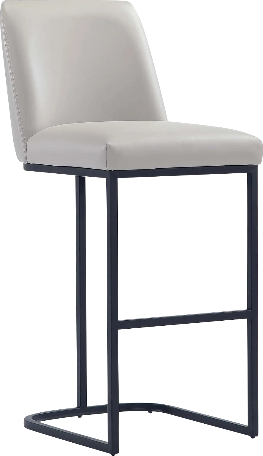 Foxiana Light Gray Barstool - Thumbnail - Image 1