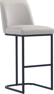 Foxiana Light Gray Barstool