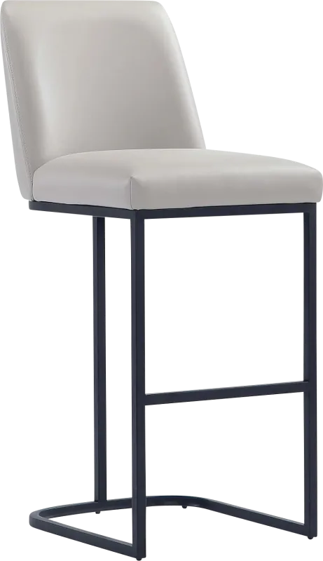Foxiana Light Gray Barstool