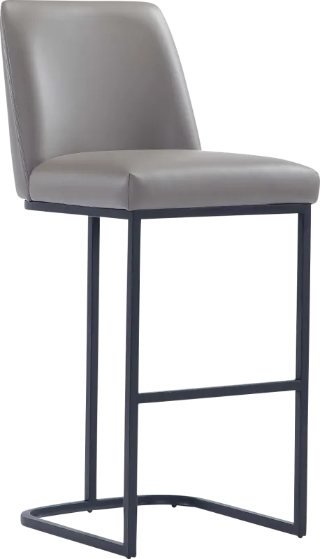 Foxiana Gray Barstool