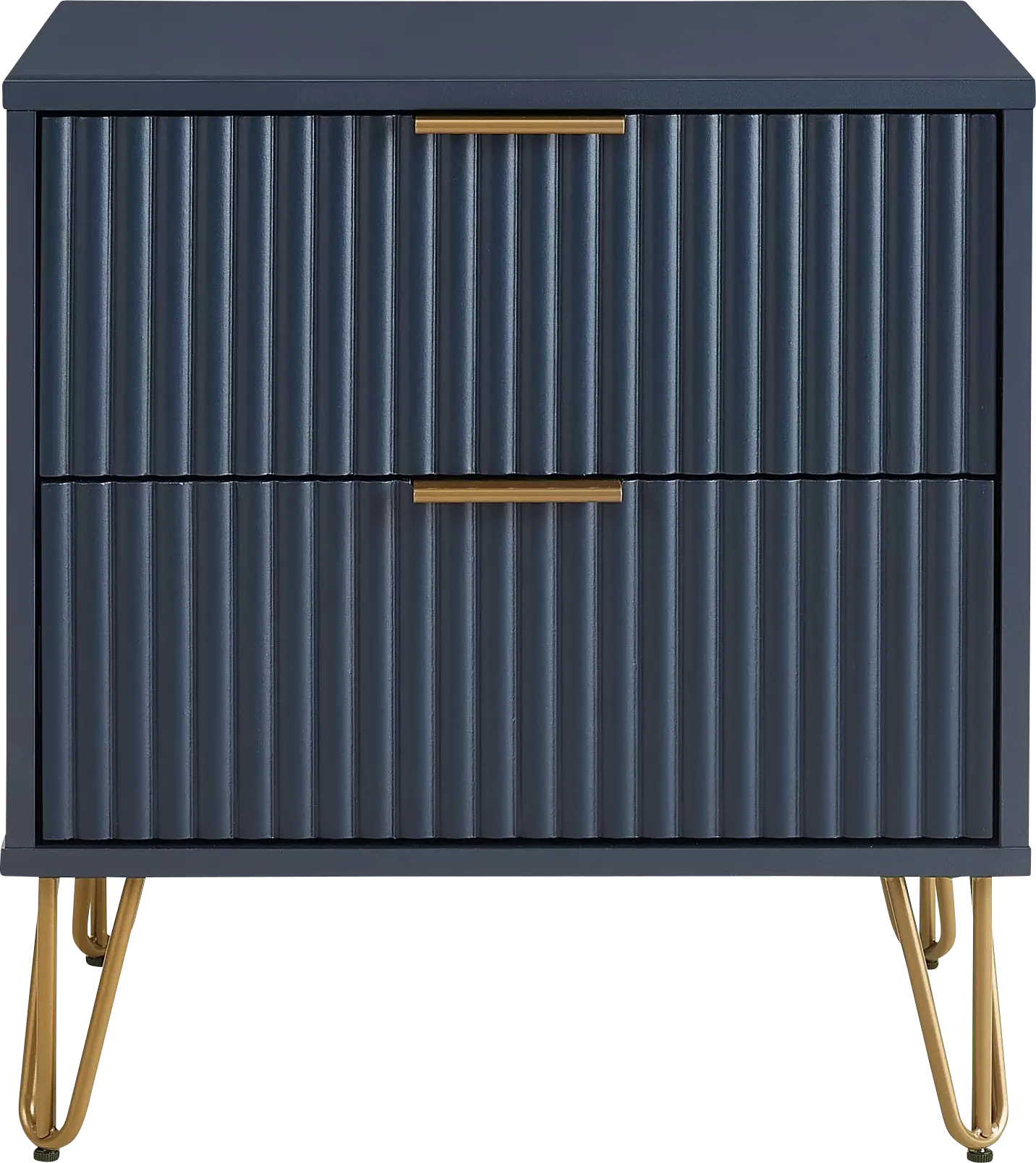 Kroc III Midnight Blue Nightstand