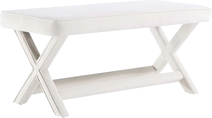 Brougham II Cream Bench
