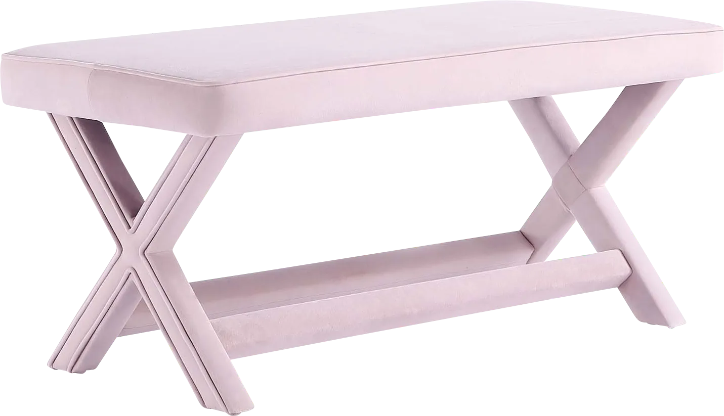 Brougham II Pink Bench - Thumbnail - Image 1