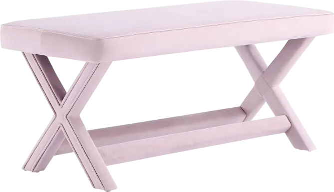 Brougham II Pink Bench