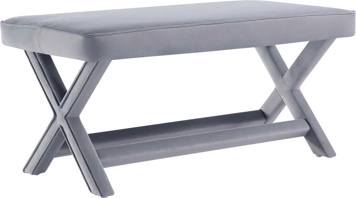 Brougham II Gray Bench