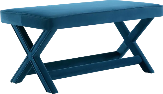 Brougham II Blue Bench