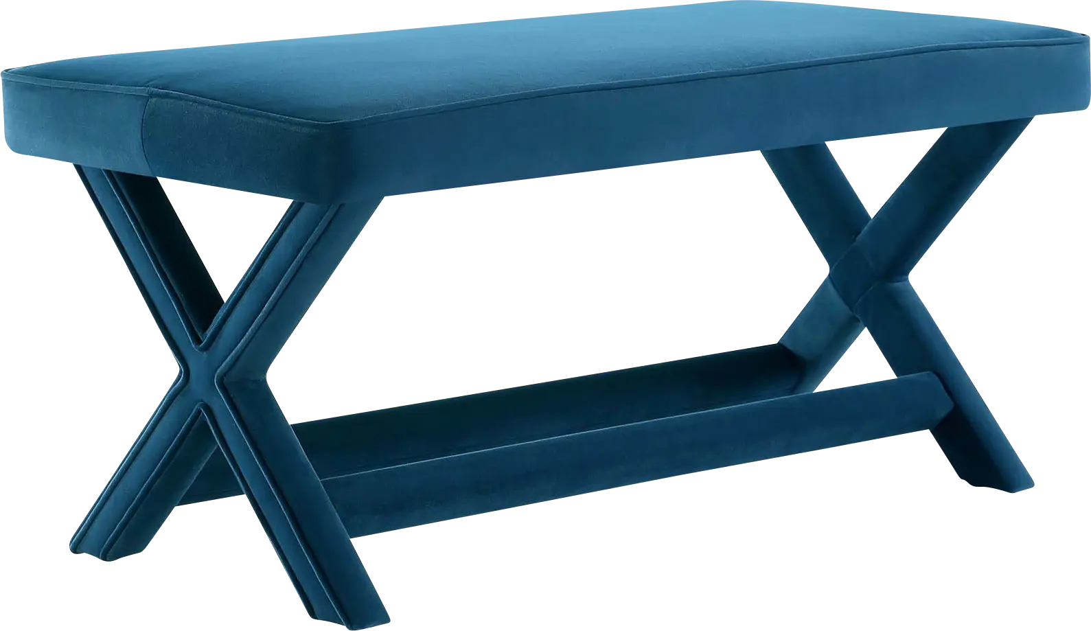 Brougham II Blue Bench