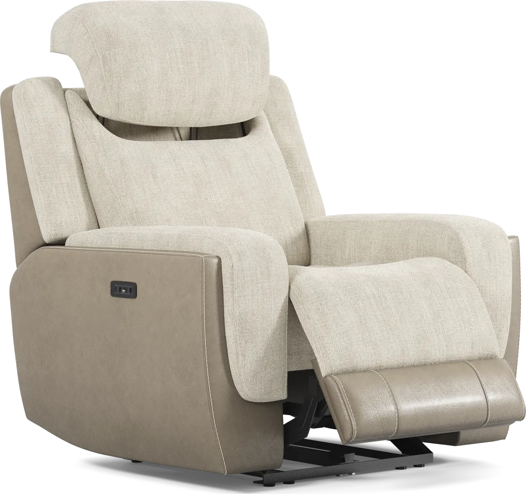 State Street Dual Power Recliner