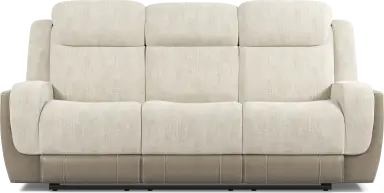 dual power reclining sofa
