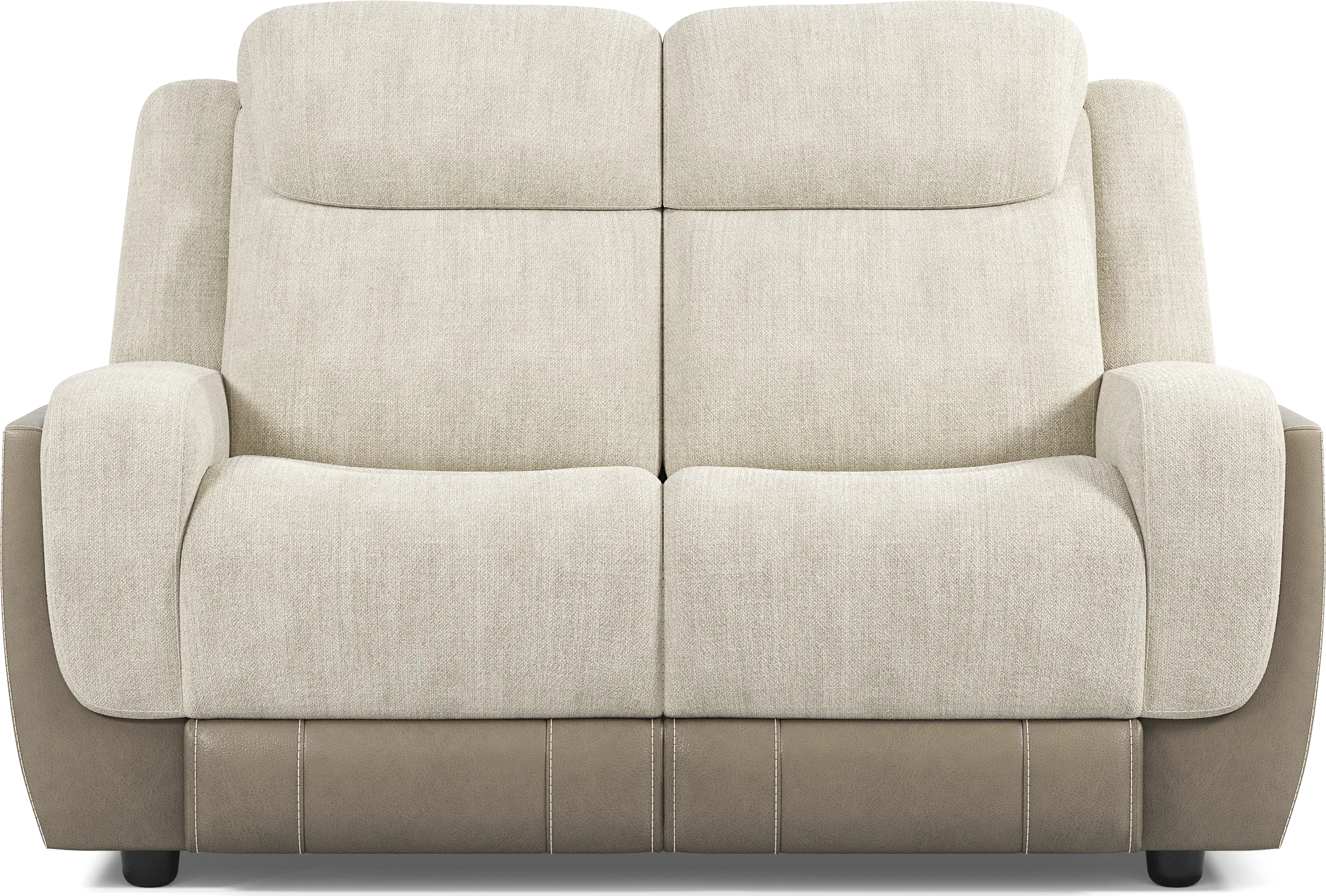 State Street Beige 7 Pc Living Room with Reclining Sofa - Thumbnail - Image 6