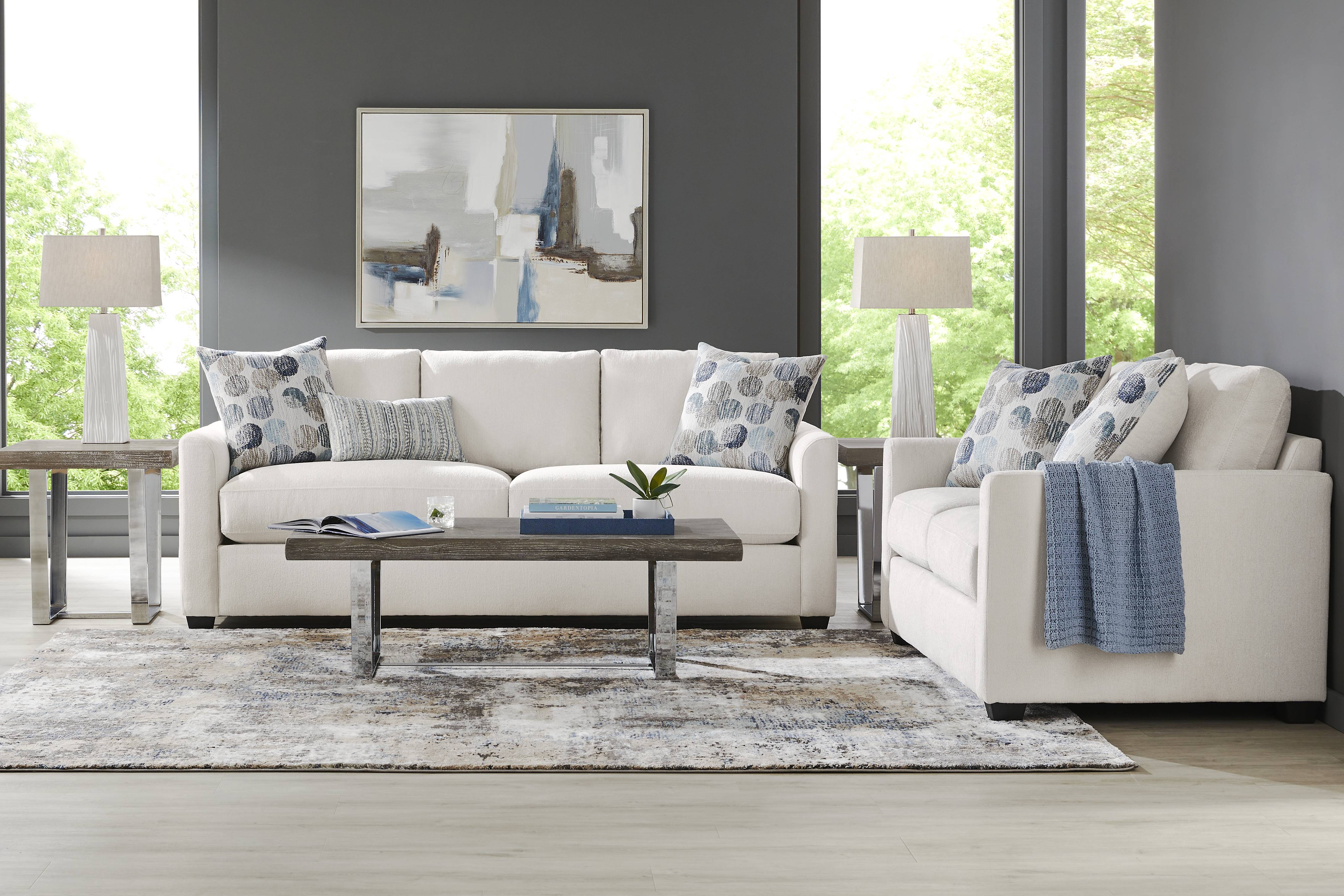 Caprice Ivory Loveseat