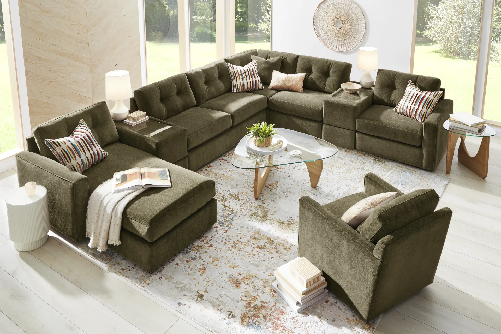Moss 7 Pc ModularOne Sleeper - Image 1