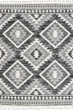 Fenbei Black 8'3 x 10' Rug