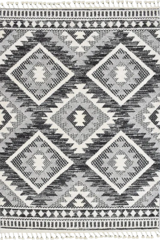 Fenbei Black 8'3 x 10' Rug
