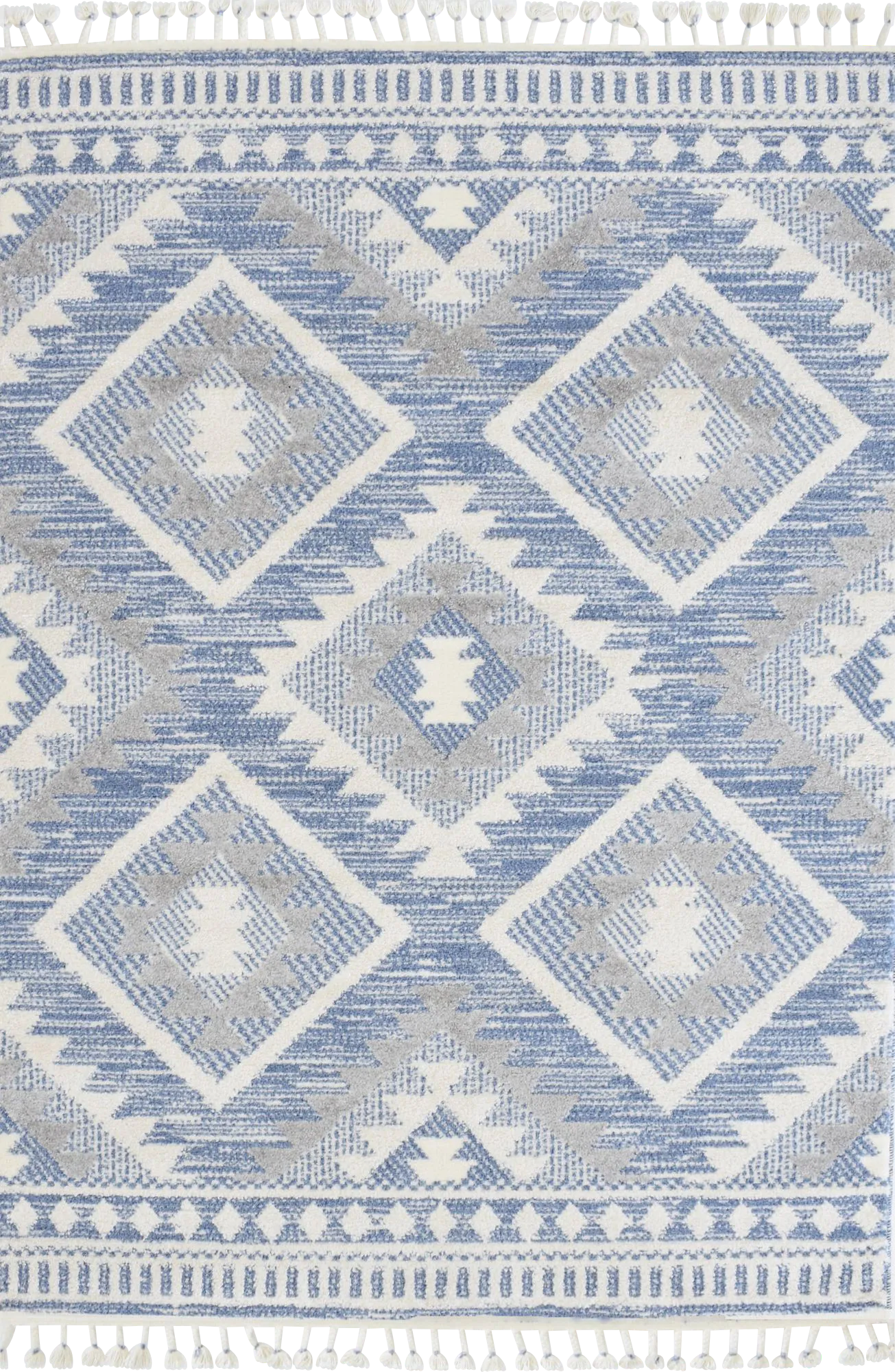 Fenbei Blue 5' x 7' Rug - Image 1