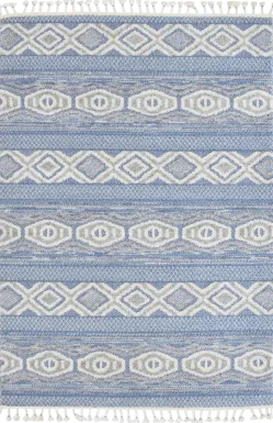 Jushou Blue 8'3 x 10' Rug
