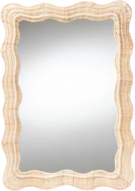 Towery Natural Mirror