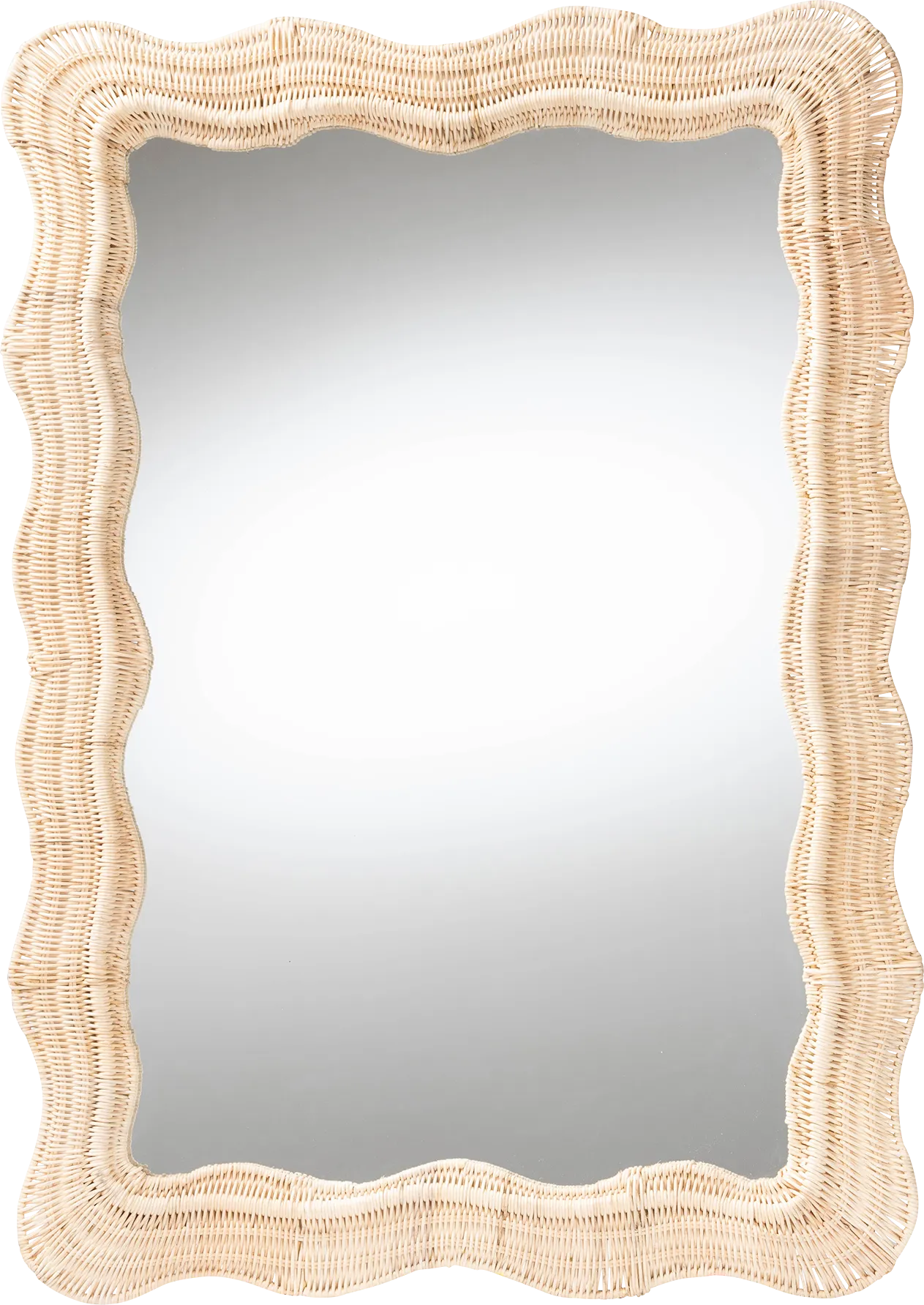 Towery Natural Mirror - Image 1