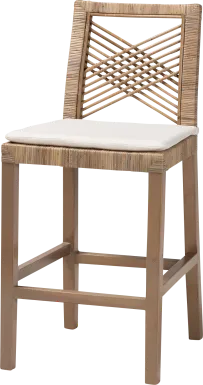 Medye Taupe Counter Stool