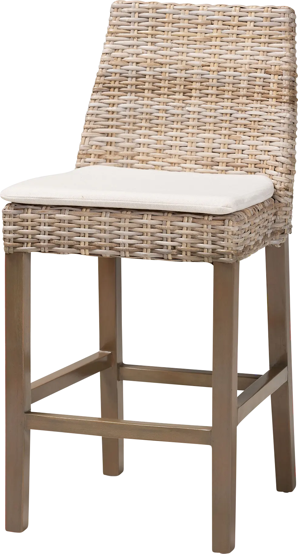 Paschall Taupe Counter Stool