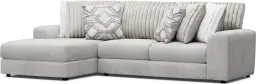 2 pc left arm chaise sectional