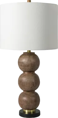Franciscan Cove Brown Lamp