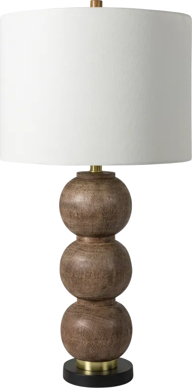 Franciscan Cove Brown Lamp