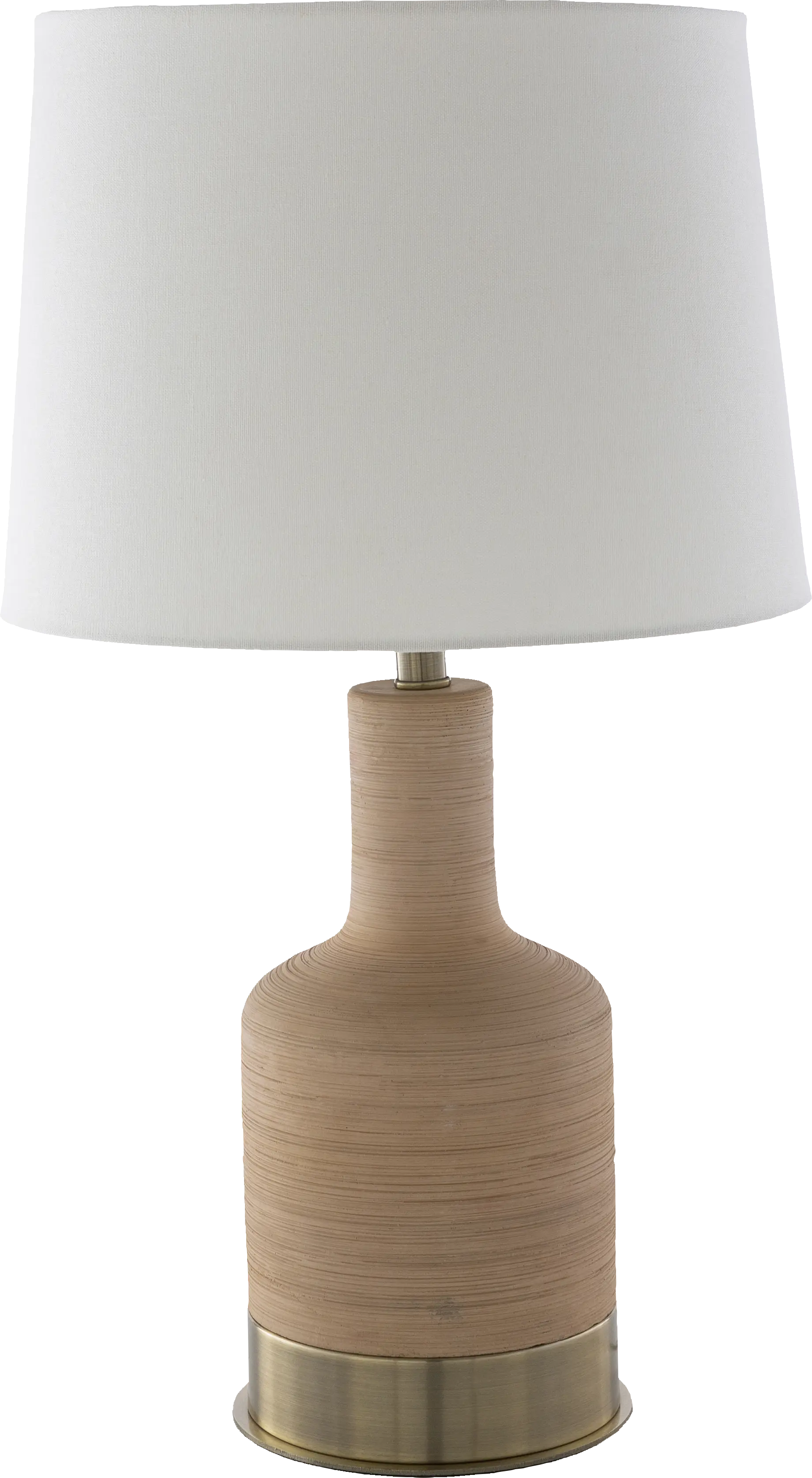 Sagner Oaks Tan Lamp
