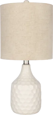 Noyes Shores White Lamp