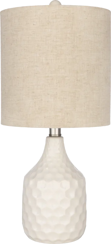 Noyes Shores White Lamp