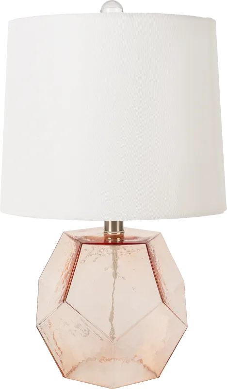 Meath Drive Pink Lamp