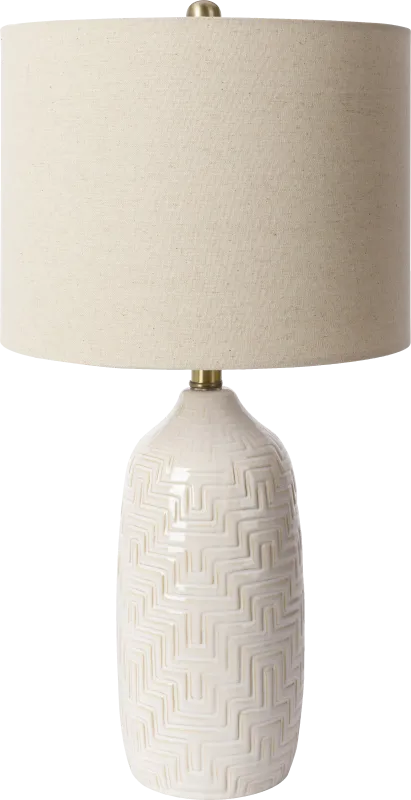 Nuttall Alley White Lamp