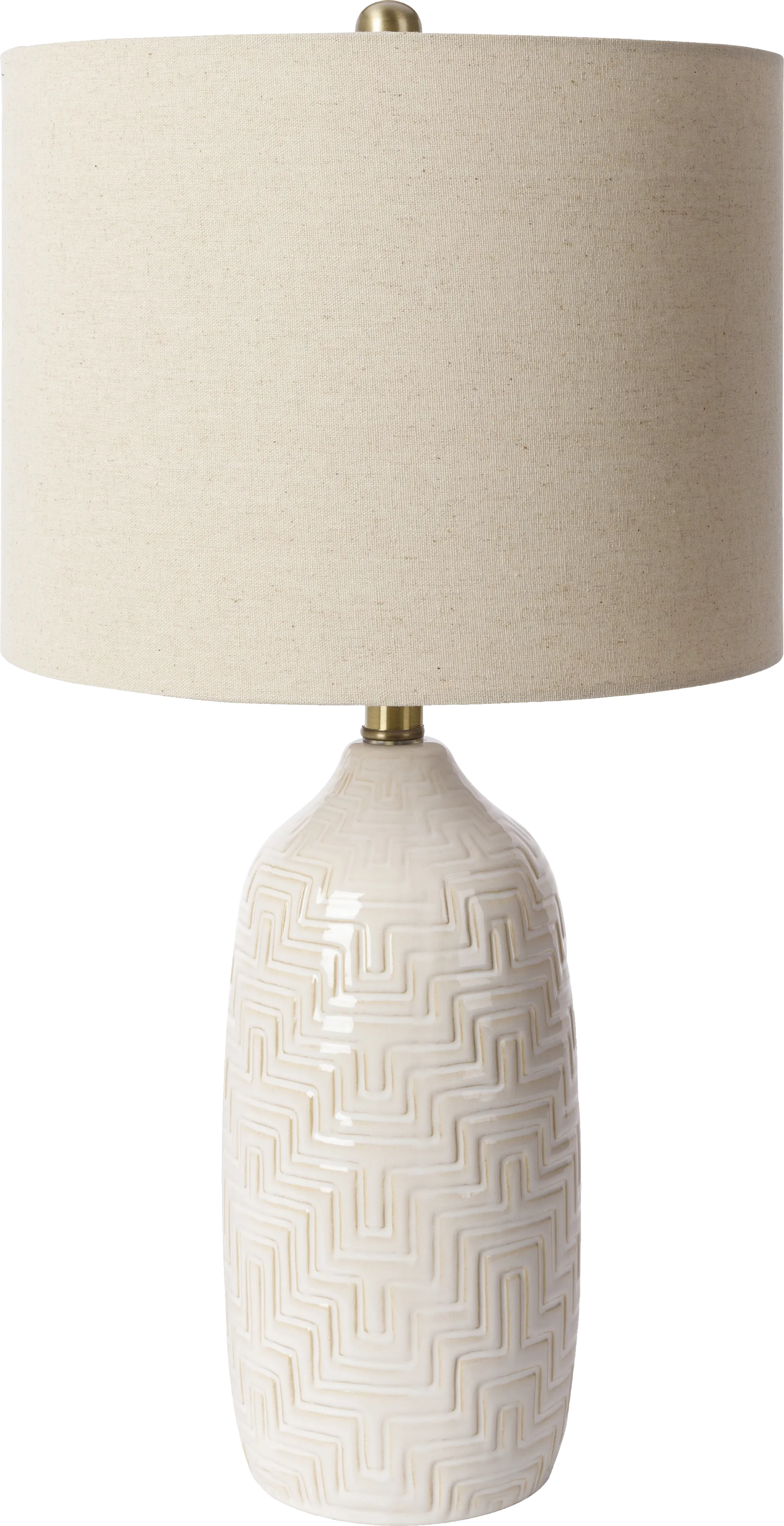 Nuttall Alley White Lamp - Image 1