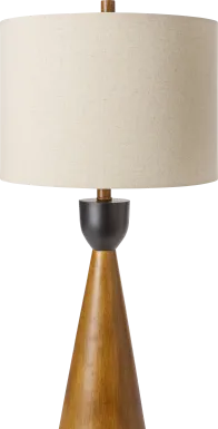 Gramlee Circle Brown Lamp
