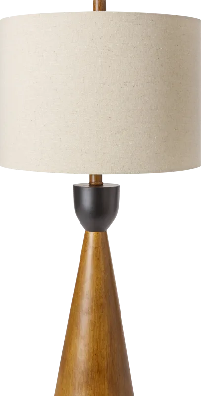 Gramlee Circle Brown Lamp