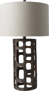 Kieland Grove Black Lamp