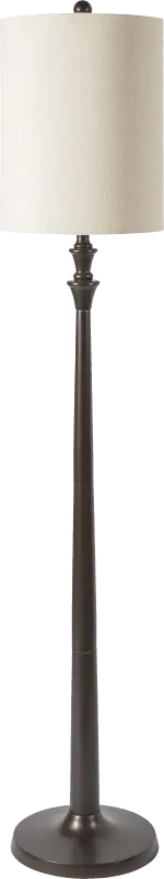 Waples Hills Black Floor Lamp