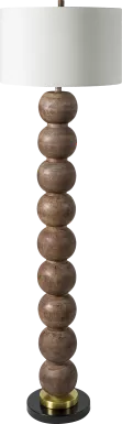 Franciscan Cove Brown Floor Lamp