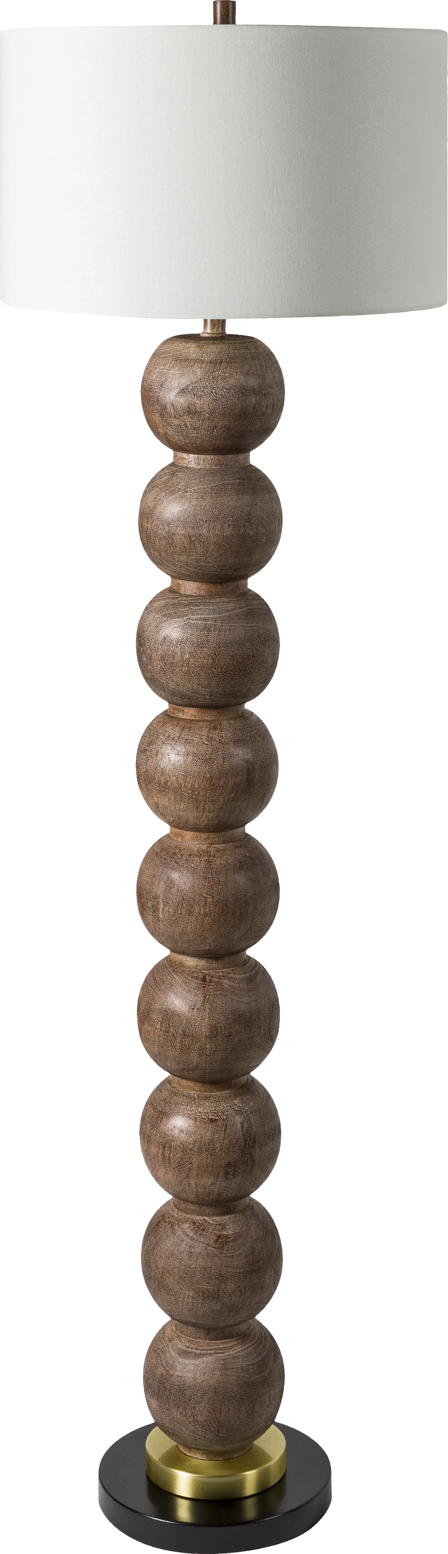 Franciscan Cove Brown Floor Lamp - Image 1