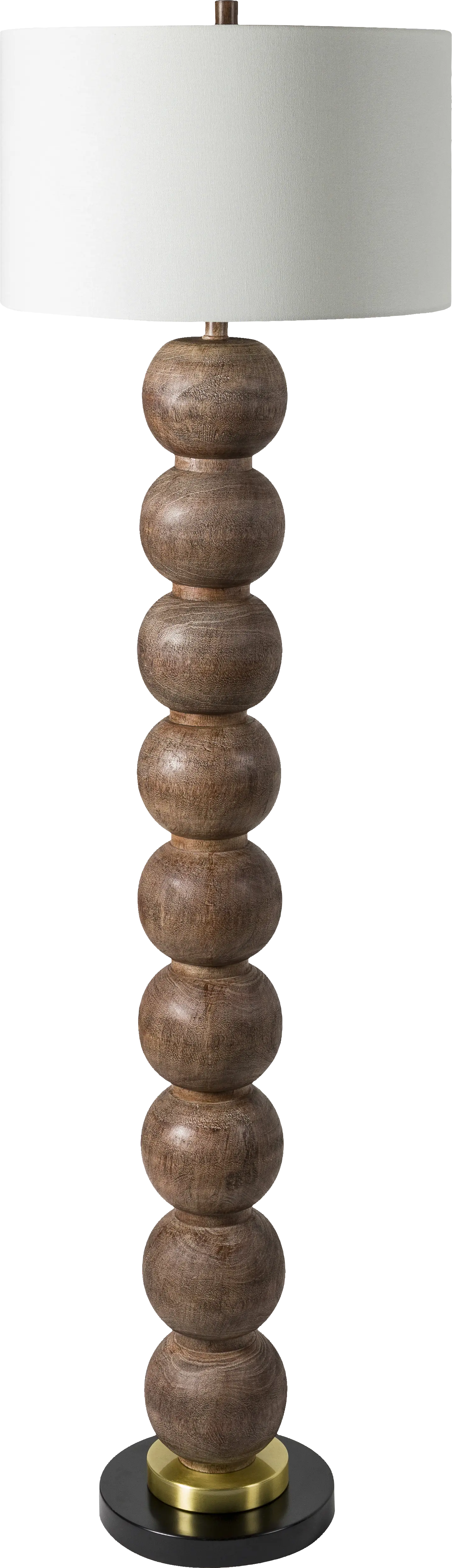 Franciscan Cove Brown Floor Lamp