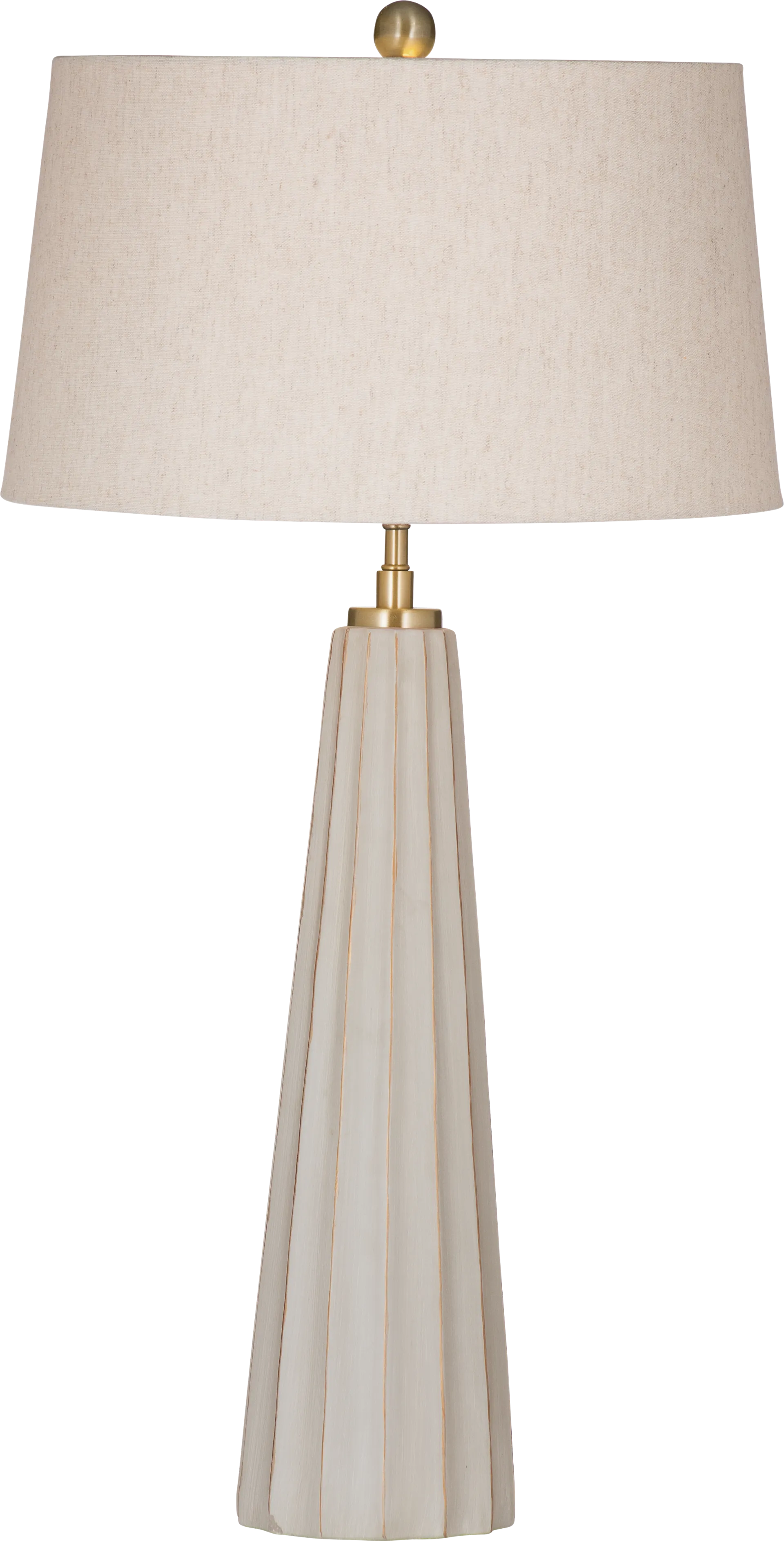 Kasso Cove Cream Lamp - Image 1