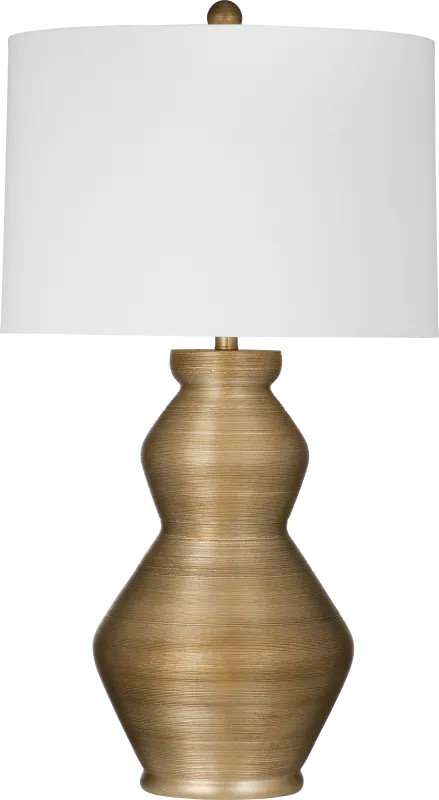 Caladium Creek Gold Lamp