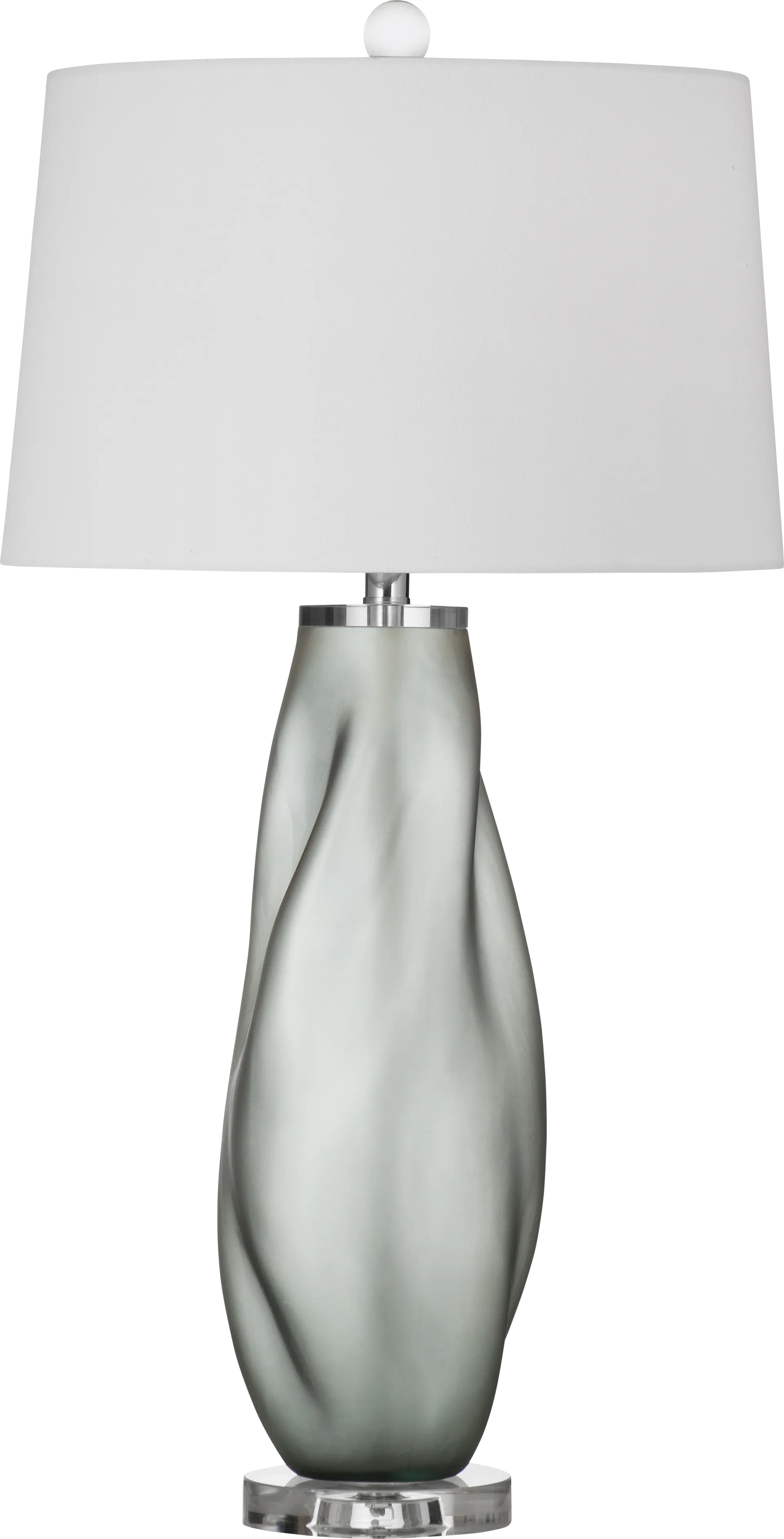 Ibis Post Gray Lamp - Image 1