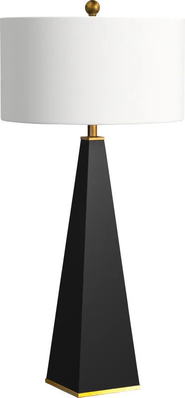 Gable Oaks Black Lamp